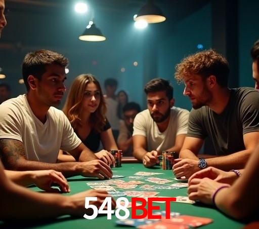 Interface moderna da plataforma 548BET